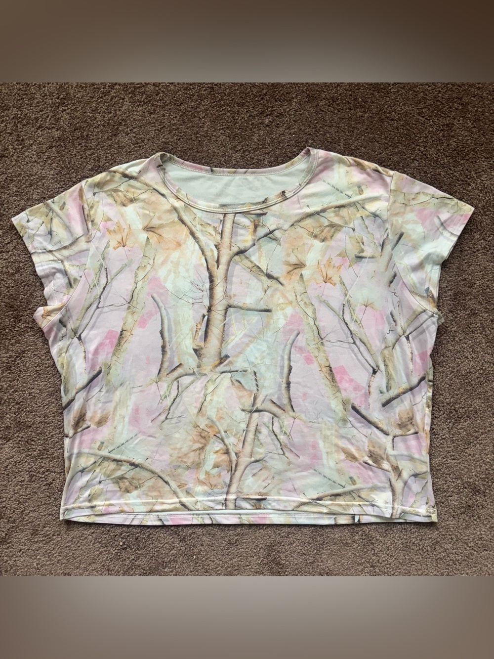 Camo print shirt
